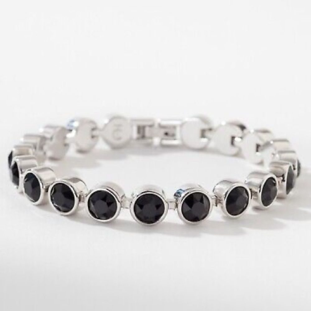 Touchstone Crystal by Swarovski Black Ice Bracelet - NWT